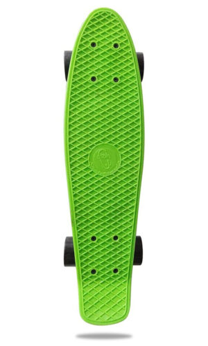 SCSK8 Plastic Skateboard 22.5x6in Green