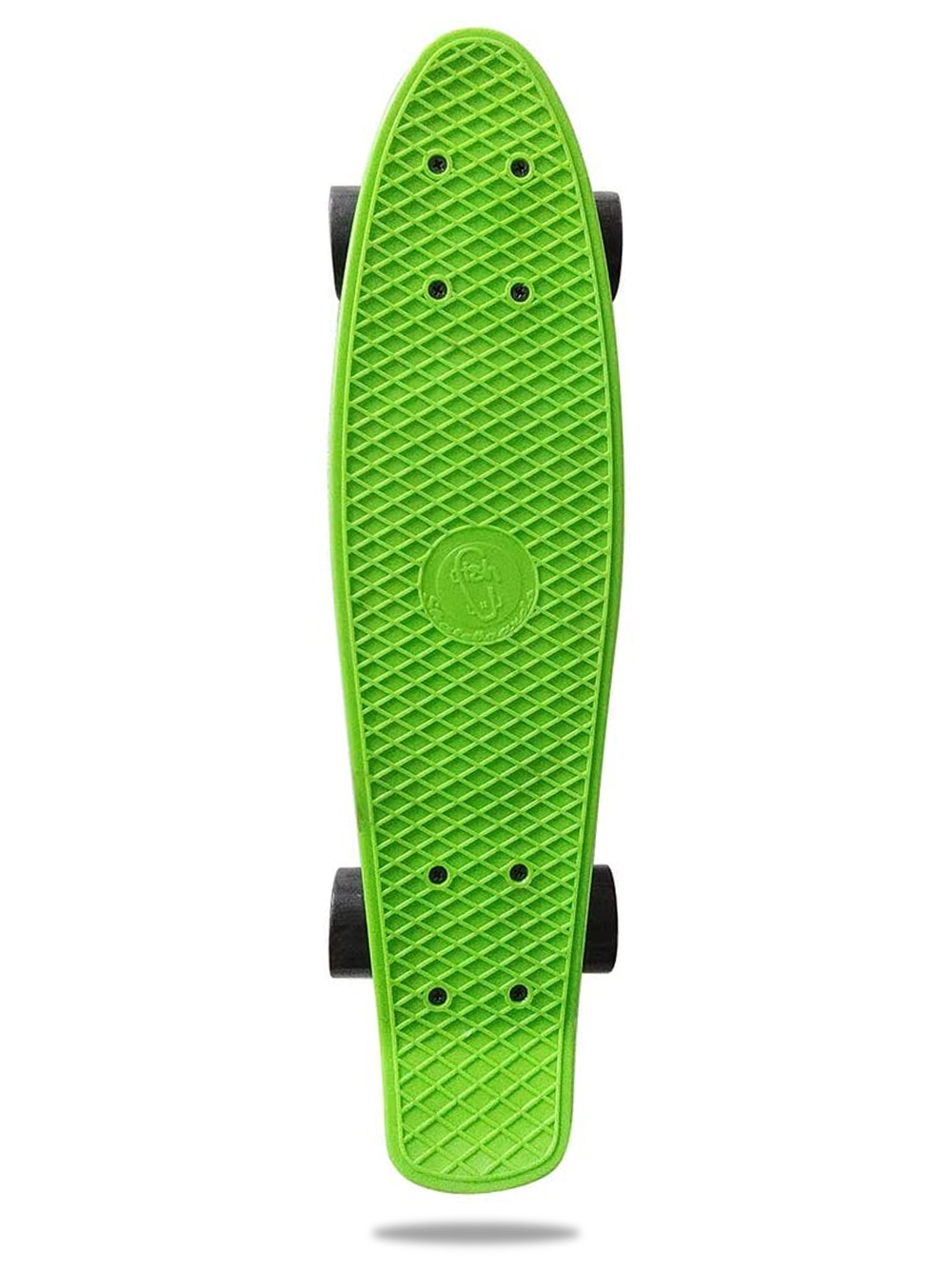 SCSK8 Plastic Skateboard 22.5x6in Green