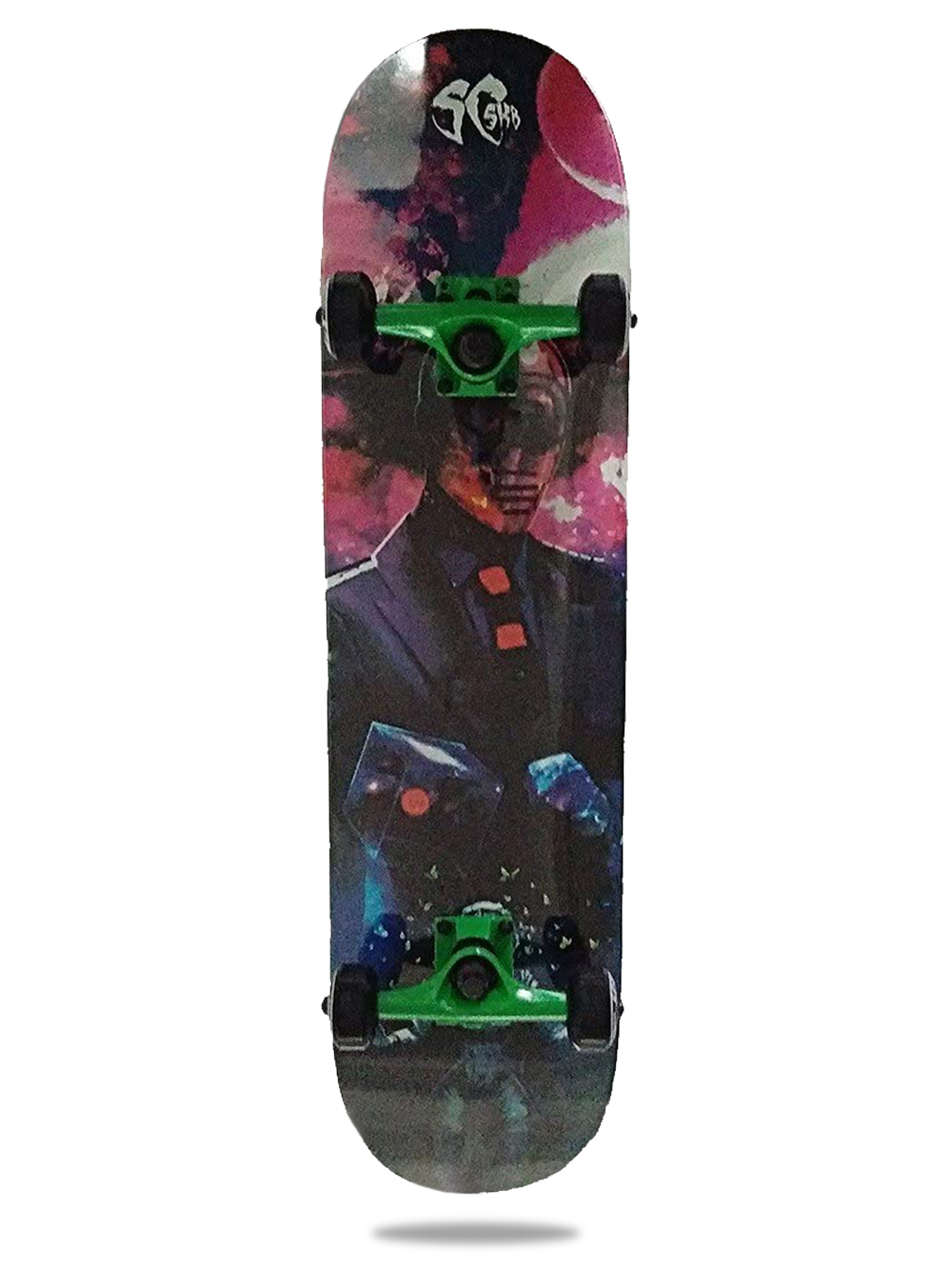 SCSK8 Space Geek Skateboard Completes